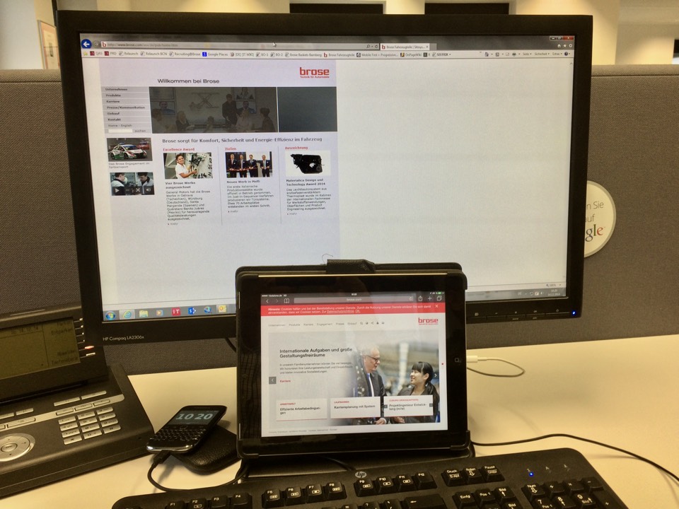 Globaler Website Relaunch brose.com